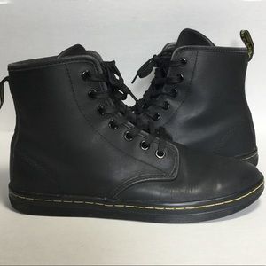 Dr Marten Shoreditch Leather Boots Black Size 7